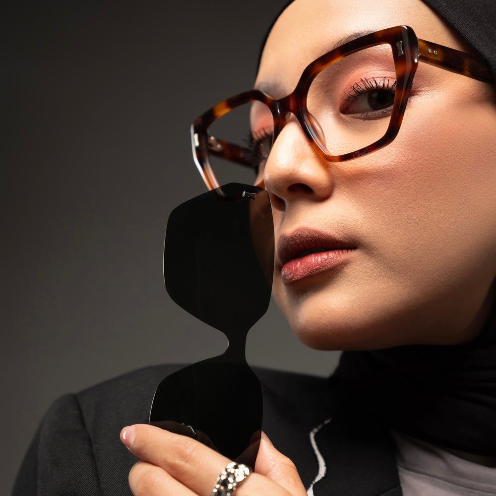 April Eyewear X Husna Clip On Alicia