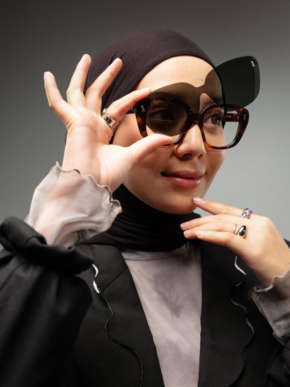 April Eyewear X Husna Clip On Amy