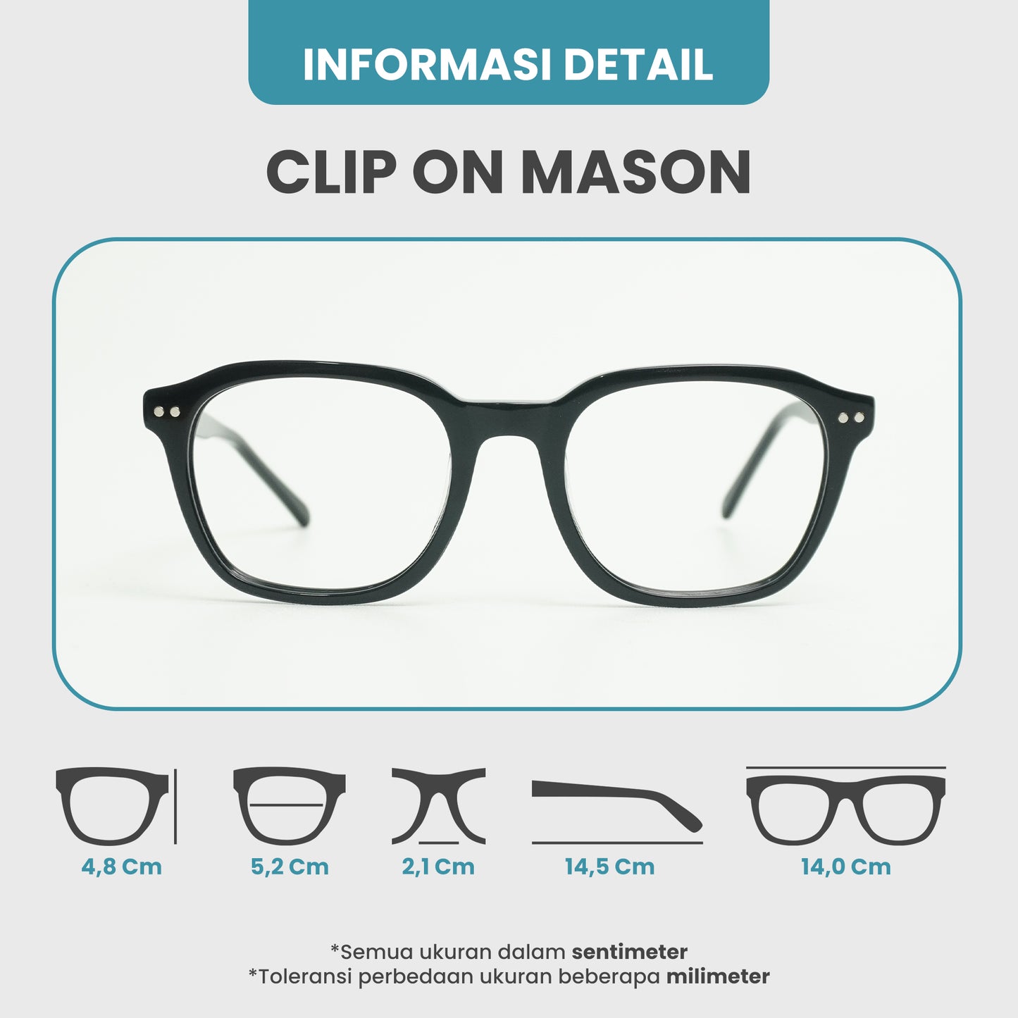 CLIP ON MASON