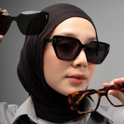 April Eyewear X Husna Clip On Alicia